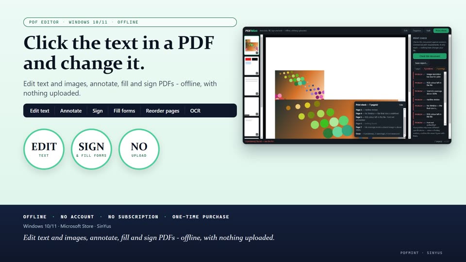 PDFMint screenshot